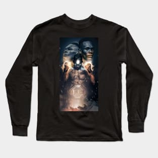 Israel Adesanya AKA The Last Airbender - UFC Champion Long Sleeve T-Shirt